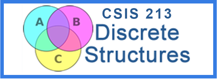CSIS 213 Discrete Structures