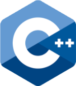 C++ logo.