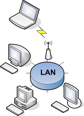 image of a Local Area Network (LAN)