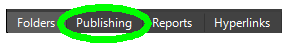 Expression Web Site View buttons.
