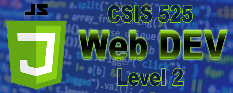 CSIS 525 Web Development - Level 2