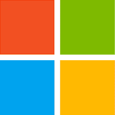 Microsoft Windows logo.