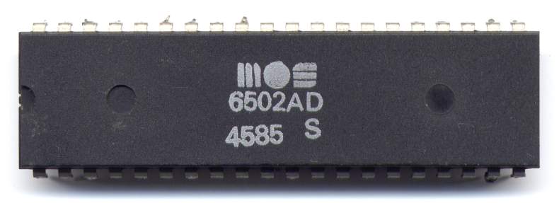 MOS 6502 chip