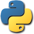 Python logo.