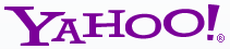 Yahoo logo.