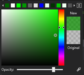 Visual Studio color Picker